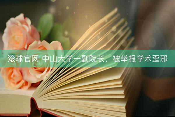 滚球官网 中山大学一副院长，被举报学术歪邪
